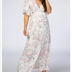Floral Spring Maxi- Pinkblush Maternity